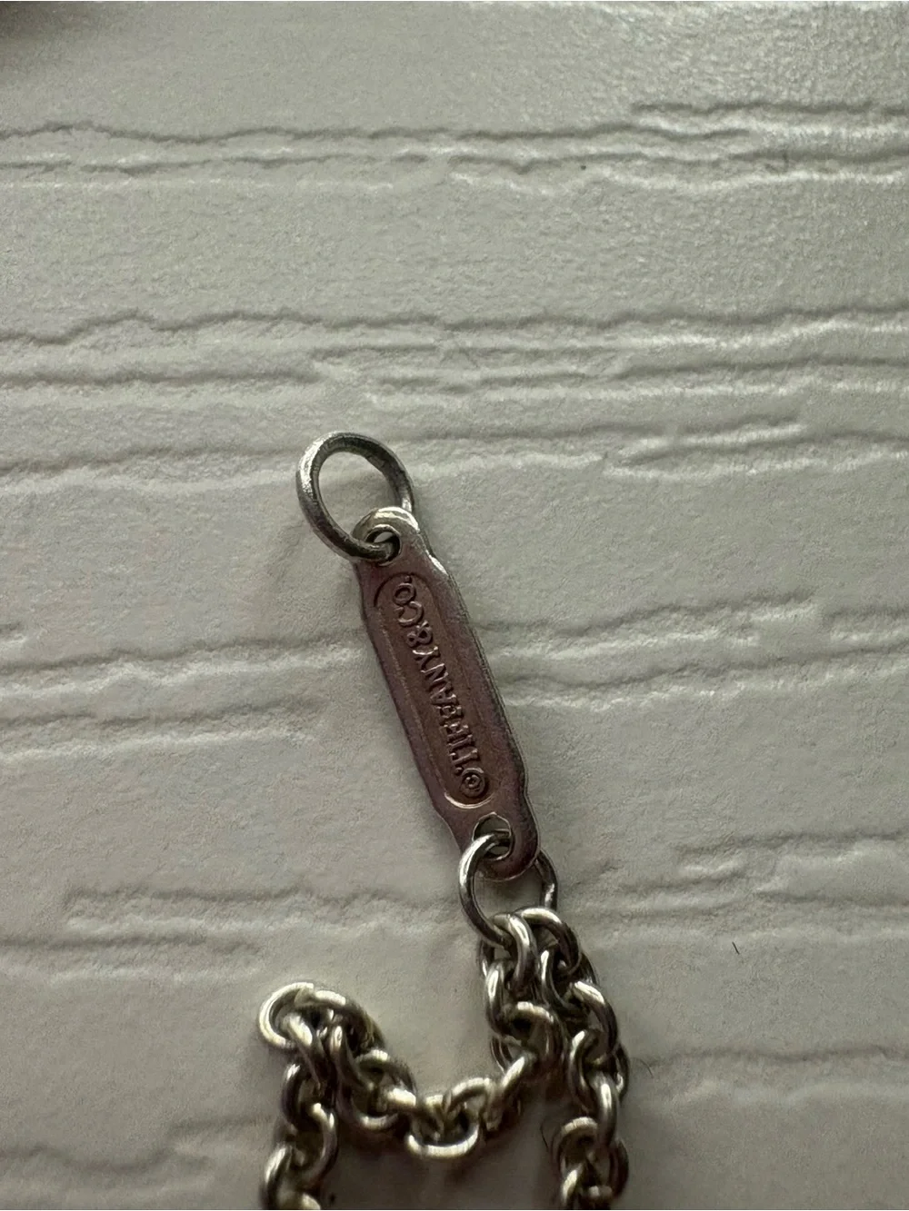 Tiffany & Co. Sterling Silver Double-Chain Infinity Bracelet